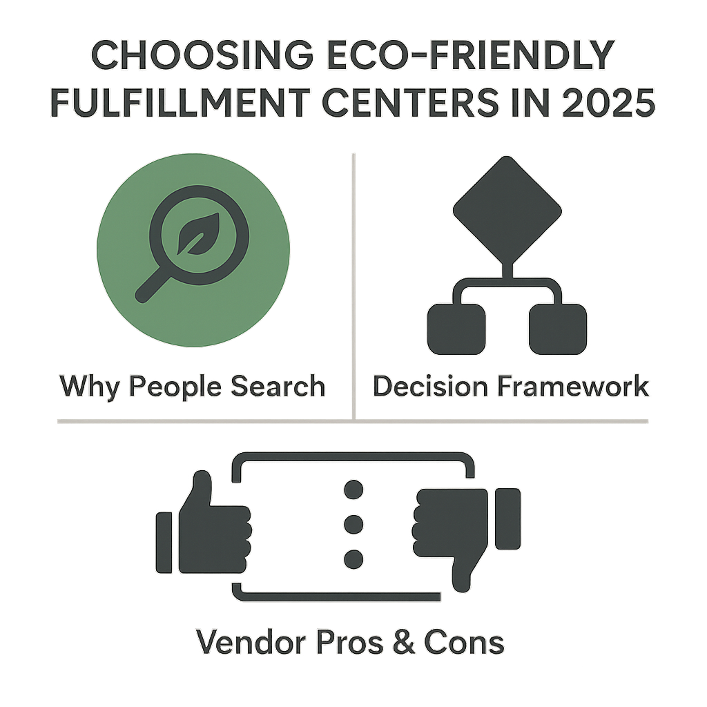 Choosing Eco-Friendly Fulfillment Centers in 2025