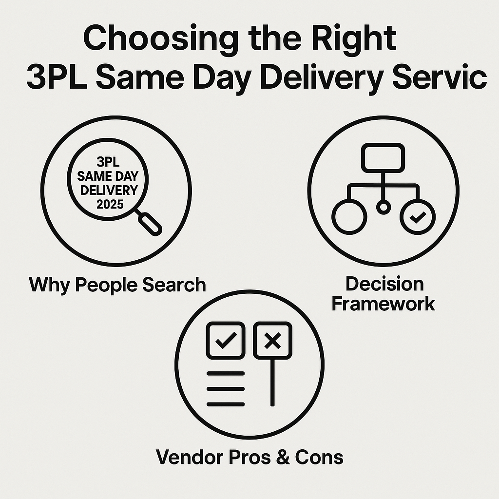 Choosing the Right 3PL Same Day Delivery Service