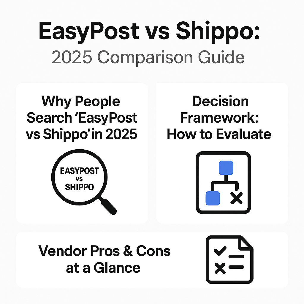EasyPost vs Shippo: 2025 Comparison Guide