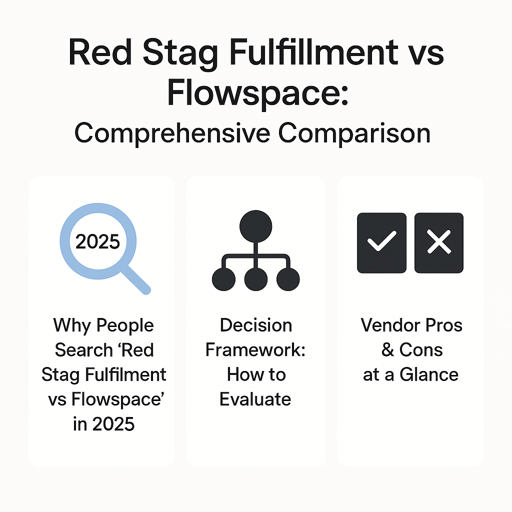 Red Stag Fulfillment vs Flowspace: Comprehensive Comparison