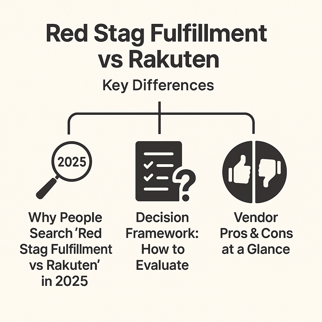 Red Stag Fulfillment vs Rakuten: Key Differences