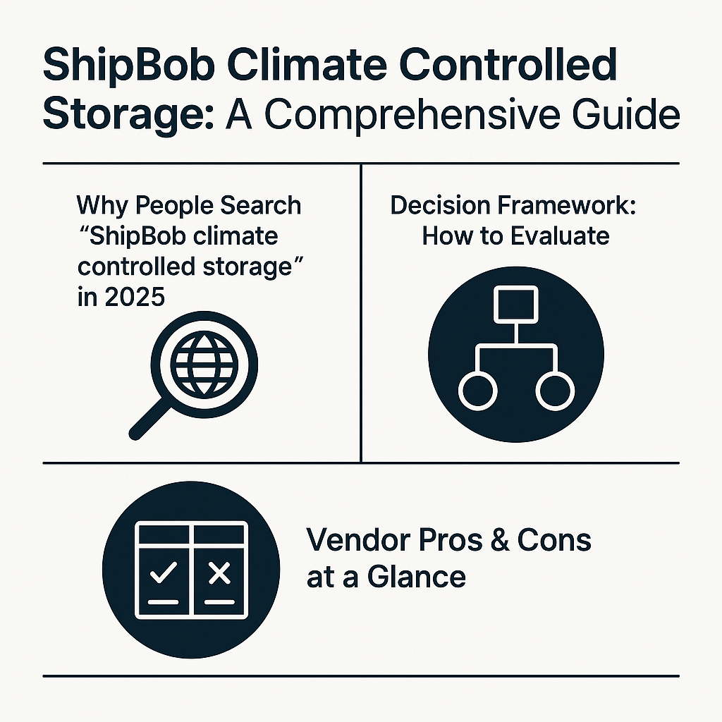 ShipBob Climate Controlled Storage: A Comprehensive Guide