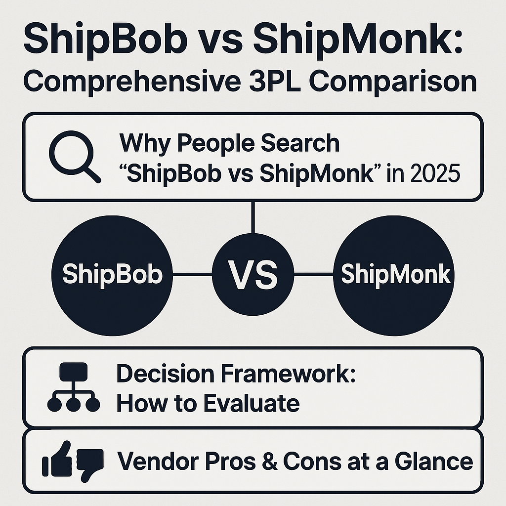 ShipBob vs ShipMonk: Comprehensive 3PL Comparison