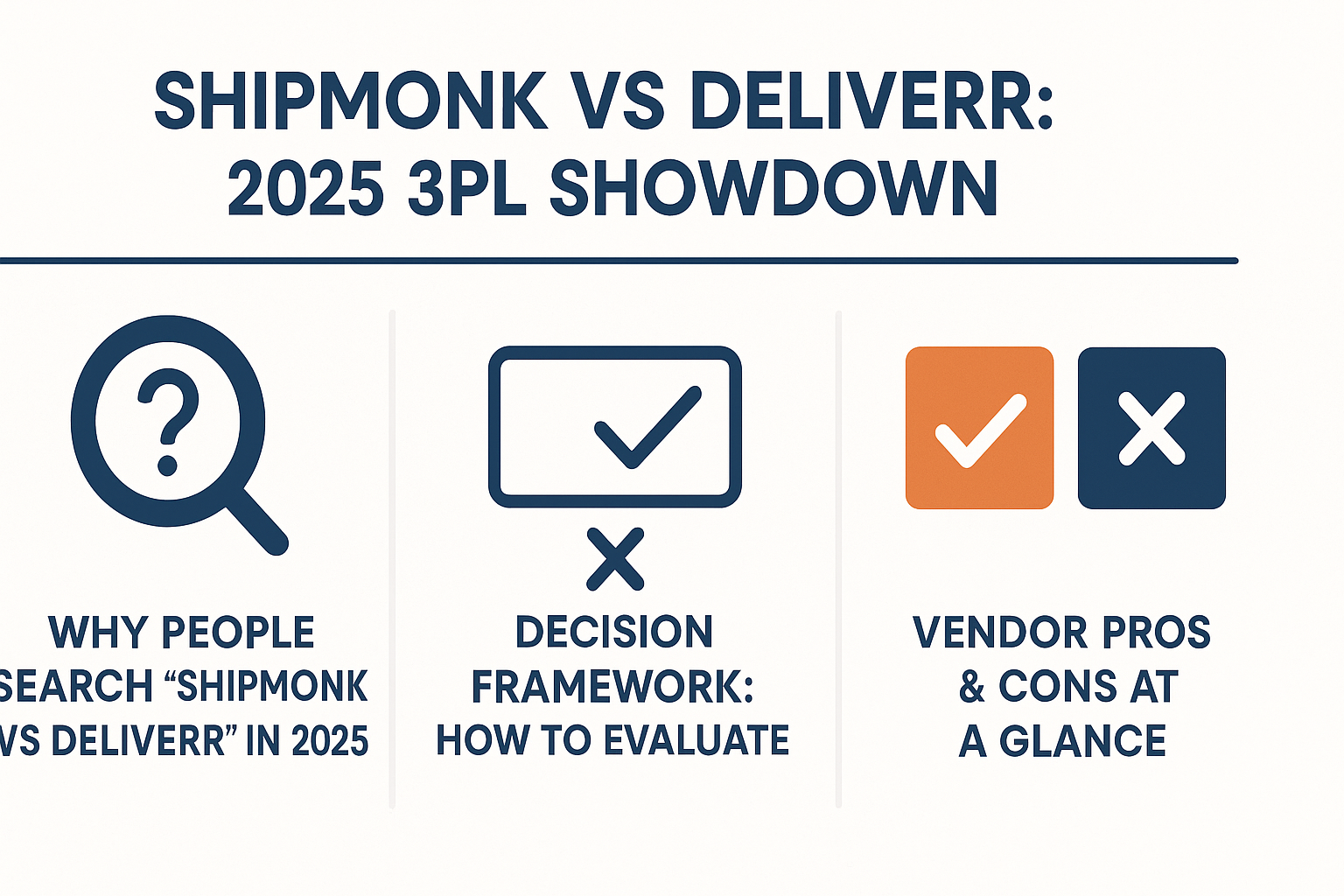 ShipMonk vs Deliverr: 2025 3PL Showdown