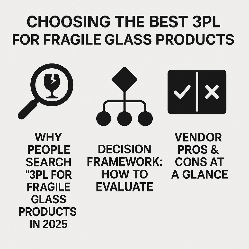 Choosing the Best 3PL for Fragile Glass Products