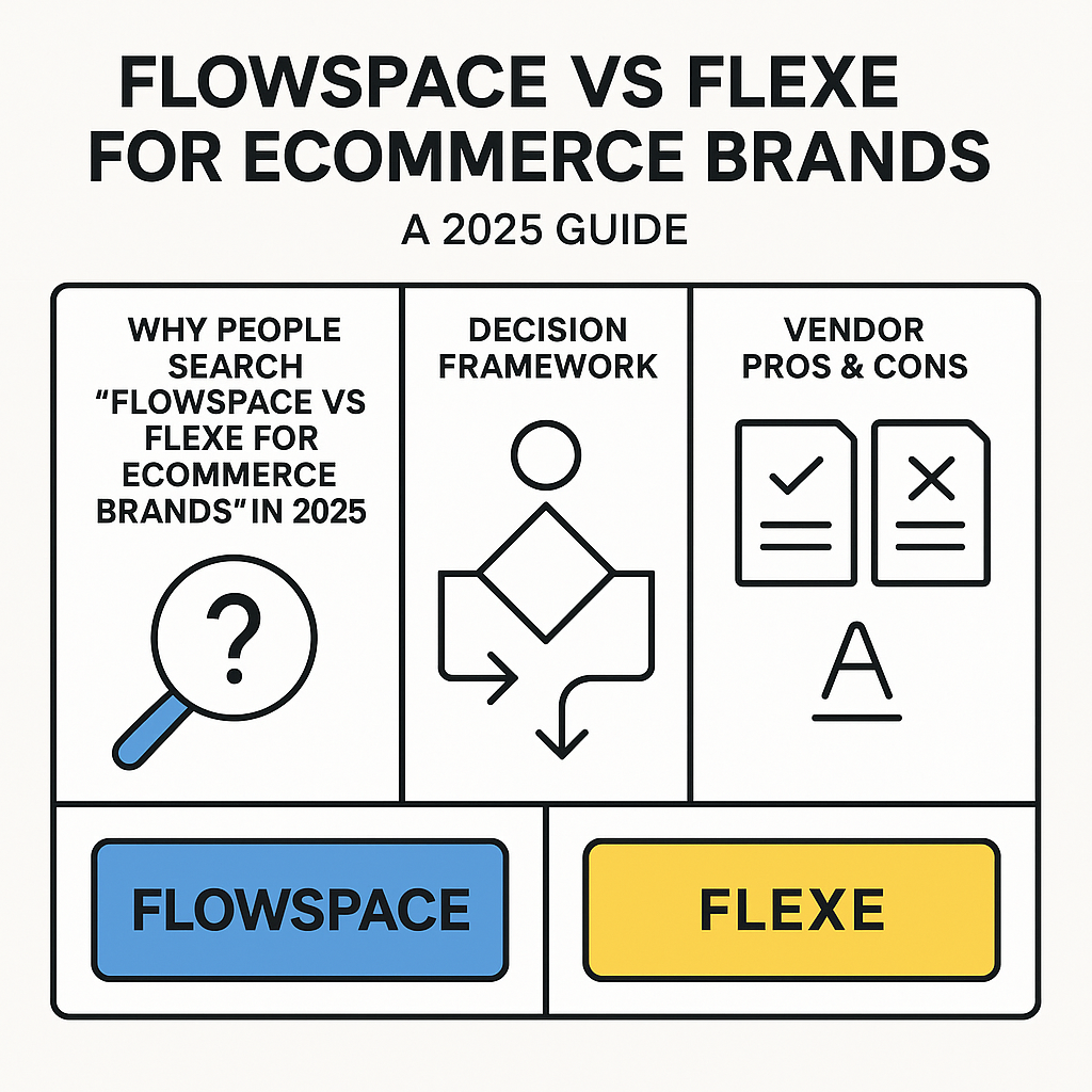 Flowspace vs Flexe for Ecommerce Brands: A 2025 Guide