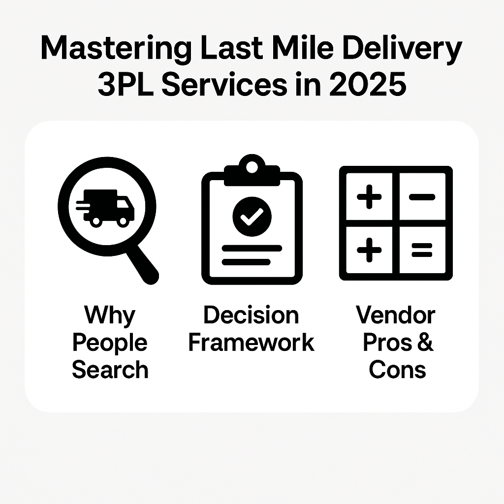 Mastering Last Mile Delivery 3PL Services in 2025