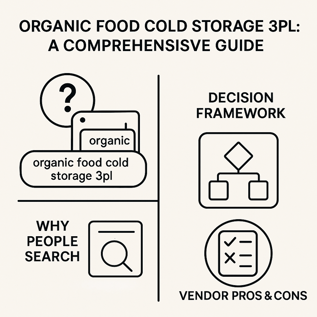 Organic Food Cold Storage 3PL: A Comprehensive Guide