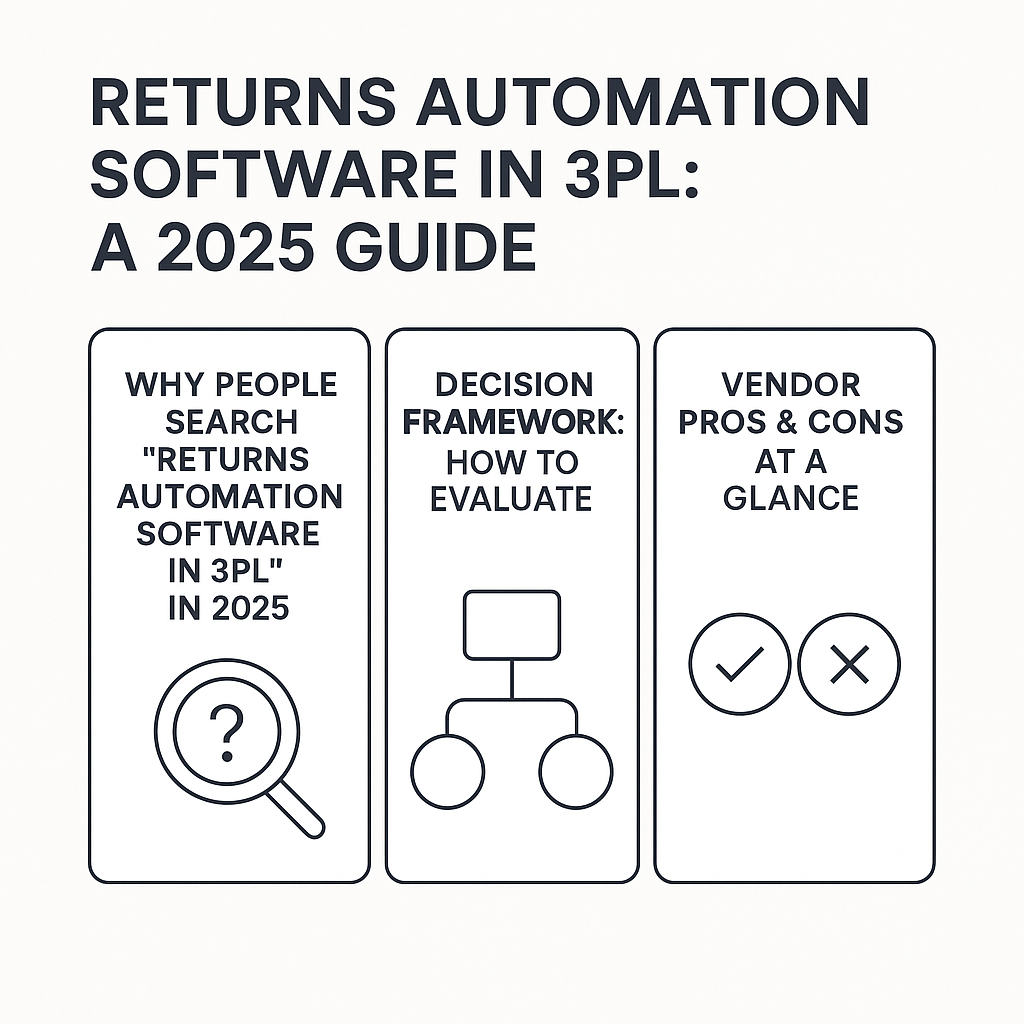 Returns Automation Software in 3PL: A 2025 Guide