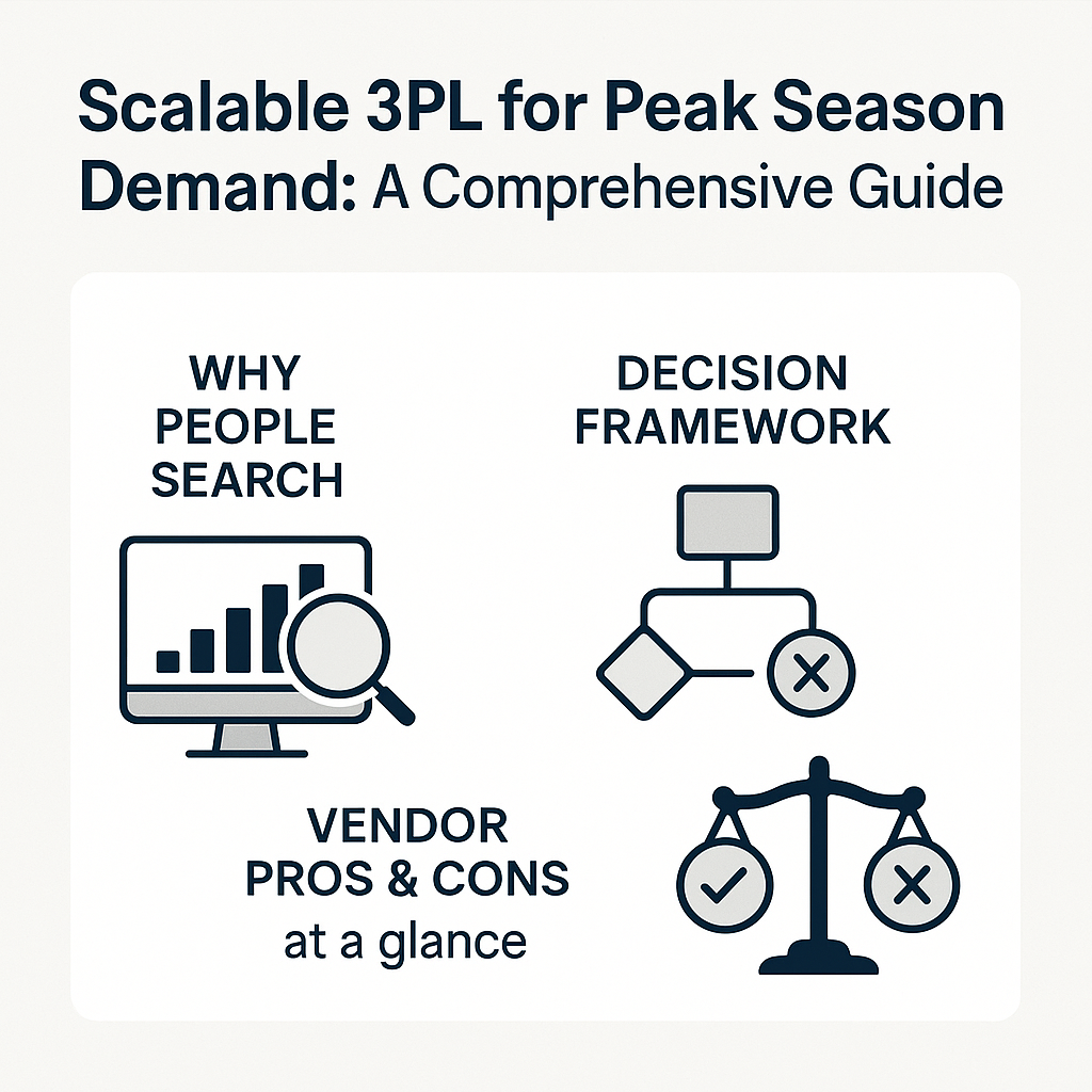 Scalable 3PL for Peak Season Demand: A Comprehensive Guide
