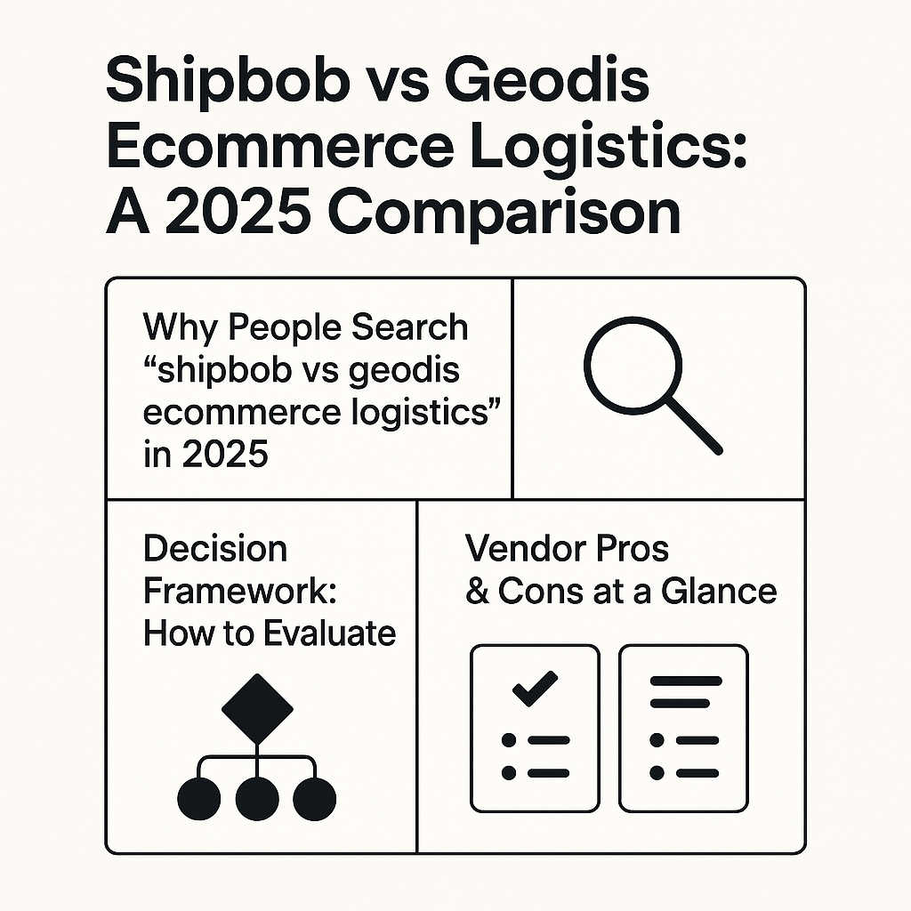 ShipBob vs Geodis Ecommerce Logistics: A 2025 Comparison