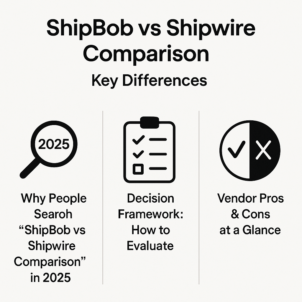ShipBob vs Shipwire Comparison: Key Differences